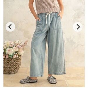 Free People Easy Peasy Pull on Jeans
